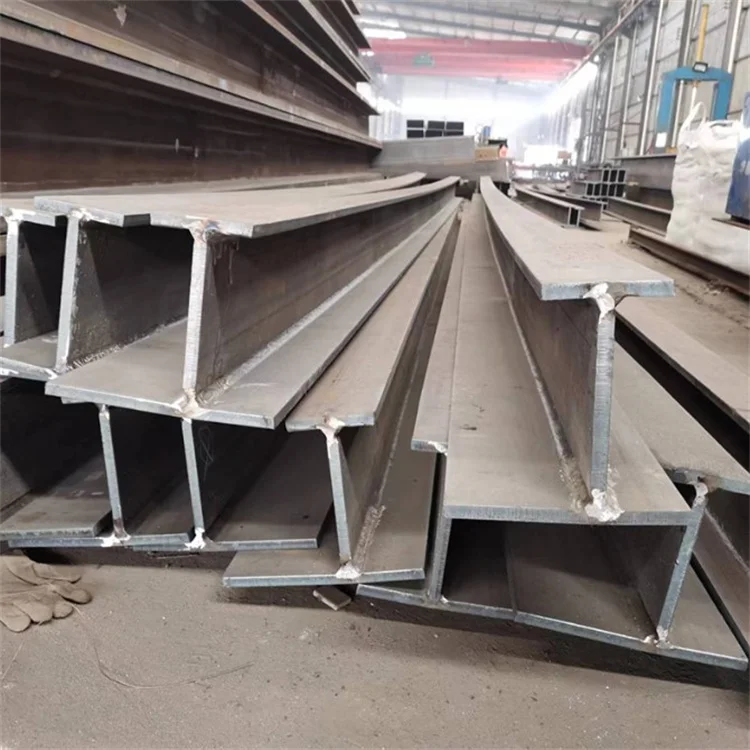 Prime quality customized SS400 Q235 mild steel h beam price for bridge construction
