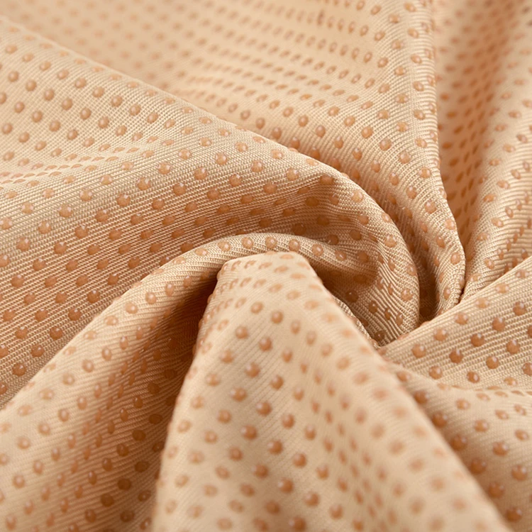 RPET PVC drip plastic waterproof recycle polyester silicone anti-slip functional fabric