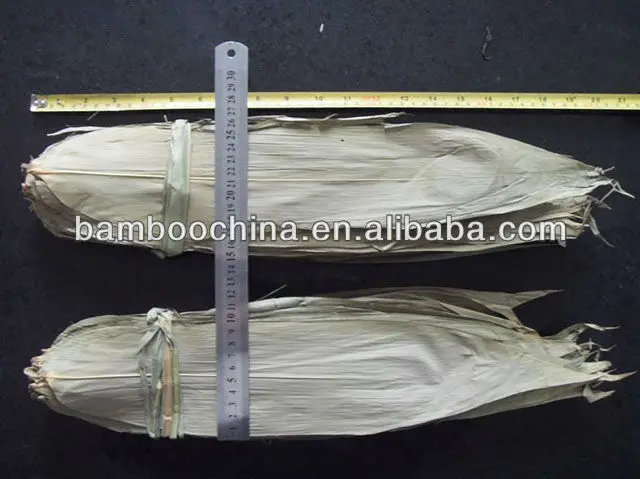 Premium Quality Raw Dried Green Natural Whole Bamboo Indocalamus Leaf