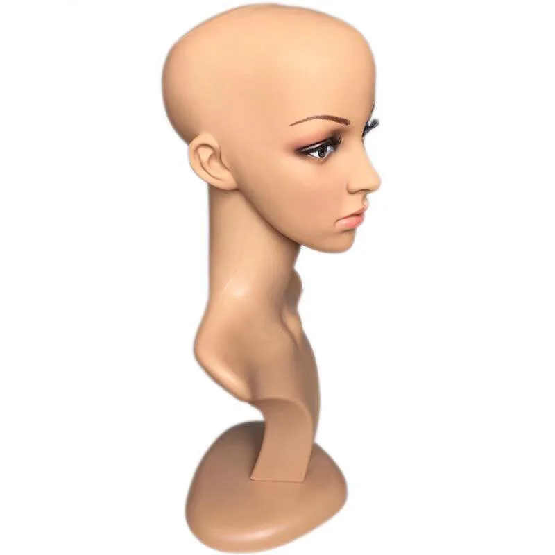 
head mannequin for display wigs 