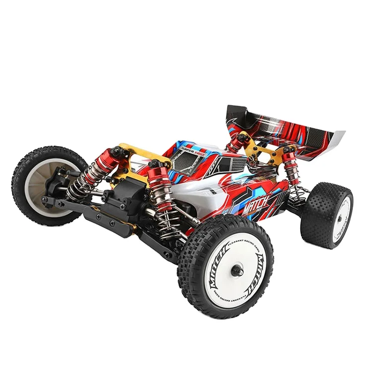 Wltoys 4X4 4WD Electric Buggy Sandy Crawler Waterproof Drift Metal Alloy Radio Control Cars RC 1 10 RC Car