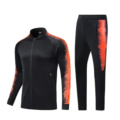 Wholesale Running Wear Zipper Jacket And Jogger Pant Athletic Men Tracksuit Sets