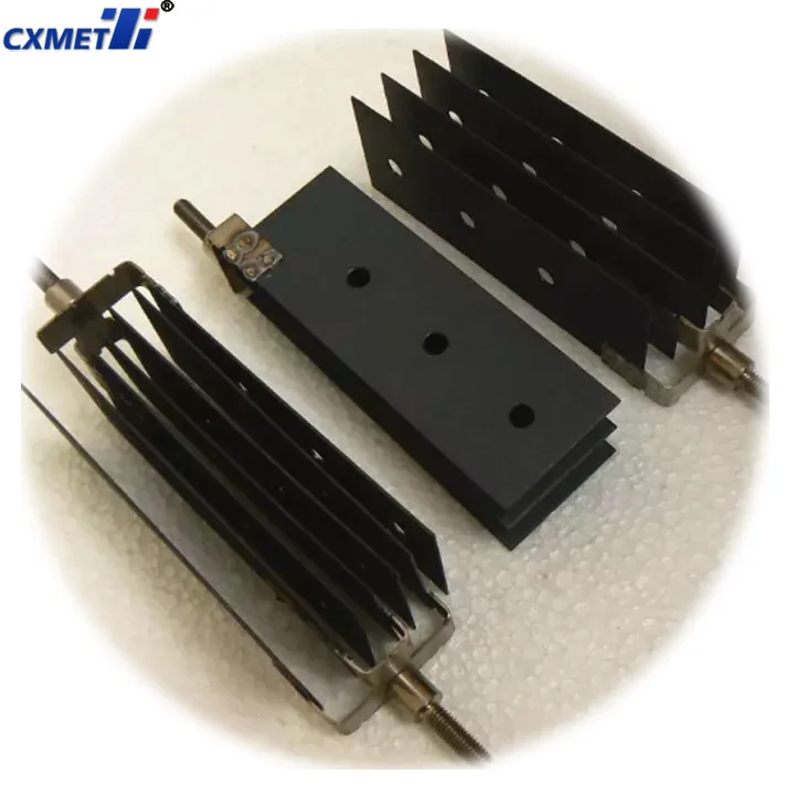 Titanium plate anode electrode for copper chrome plating