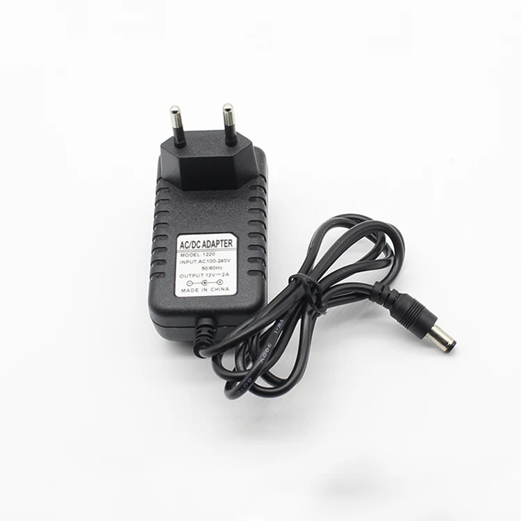 wholesale DC12v DC24v 1A 2A 24w power supply adapters european plug Accessories Universal Laptop Charger