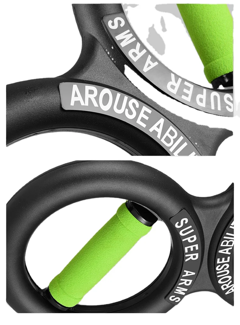 Non-slip Hand Grip Strengthener with Adjustable Resistance and Counter for Home Exercise