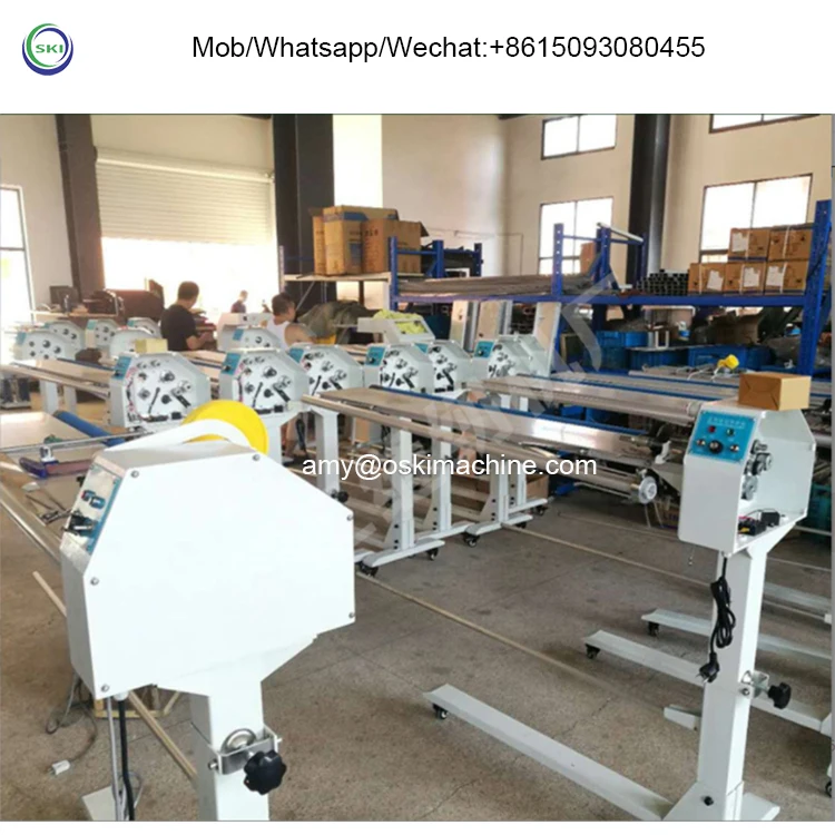Cloth Tape Fabric Textile Cutting Machine Knitted Jersey Woven Fabric Strip Slitting Machine