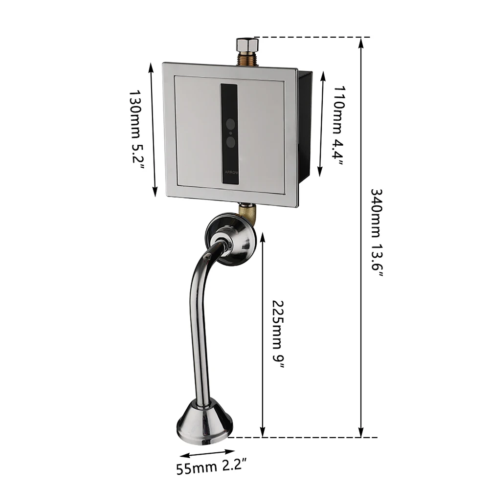 Bathroom Sensor Urinal Flusher Automatic Urinal Flush Valve