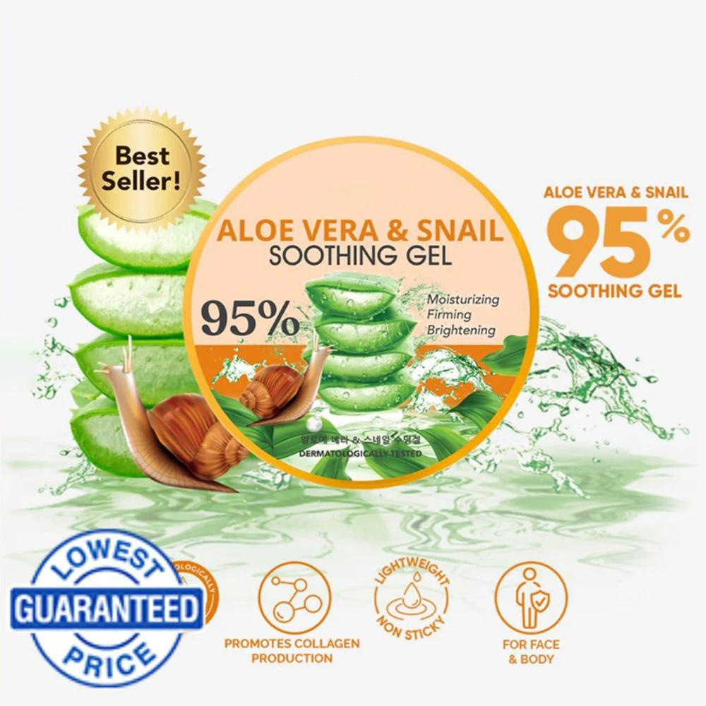 Private Lhalloween Shoe Charms and Vegan Aloe Vera & Snail Moisturizer Soothing Gel Shoe Accessories Charms Wristbands Day Skin