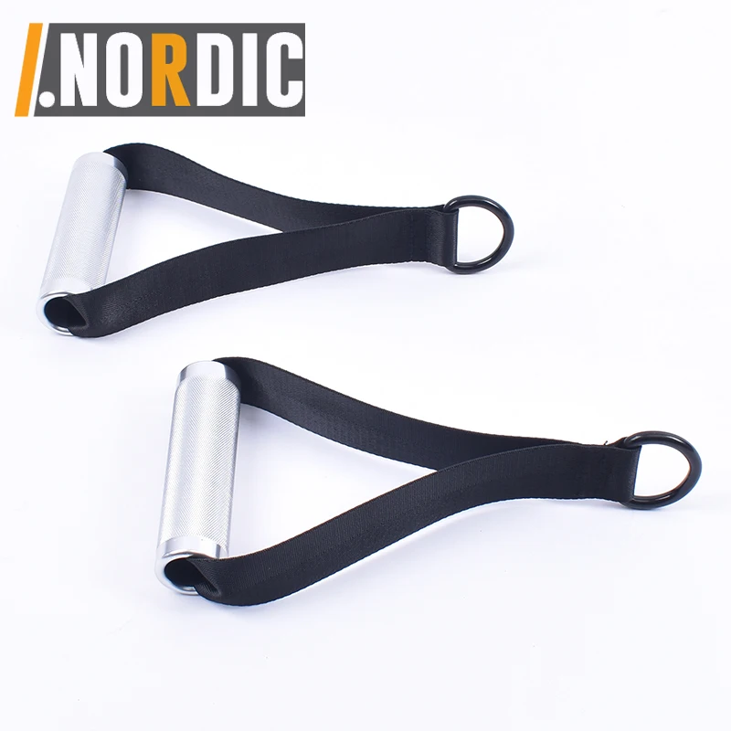 Aluminum Gym Handles for Cable Machine Resistance Bands, Ultra Heavy Duty Comfortable Sturdy Exercise Handle Grips Attachment
