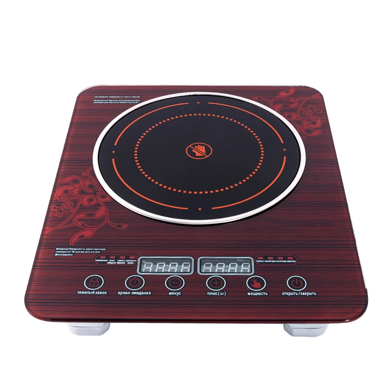 Induction Cooker Electric Stove 2200W Ceramic Cooker Touch Control Infrared