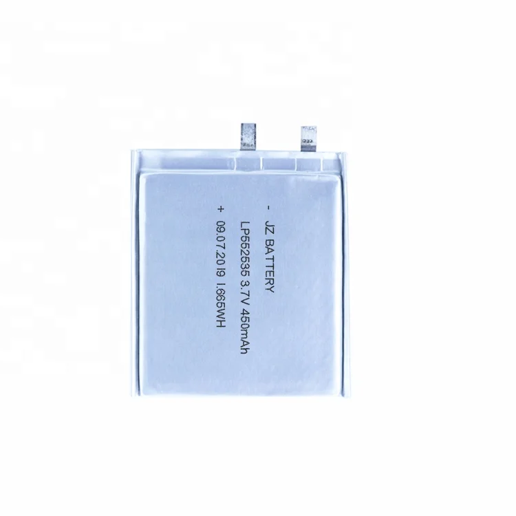 Competitive Price rechargeable 602530 3.7V 450mah li polymer battery for GPS device