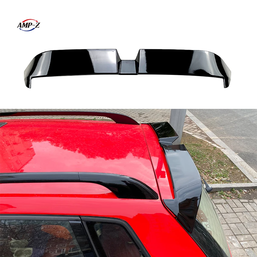 AMP-Z Polo 9N ABS Gloss Black Rear Ducktail Spoiler For Volkswagen Polo 9N 2003-2008