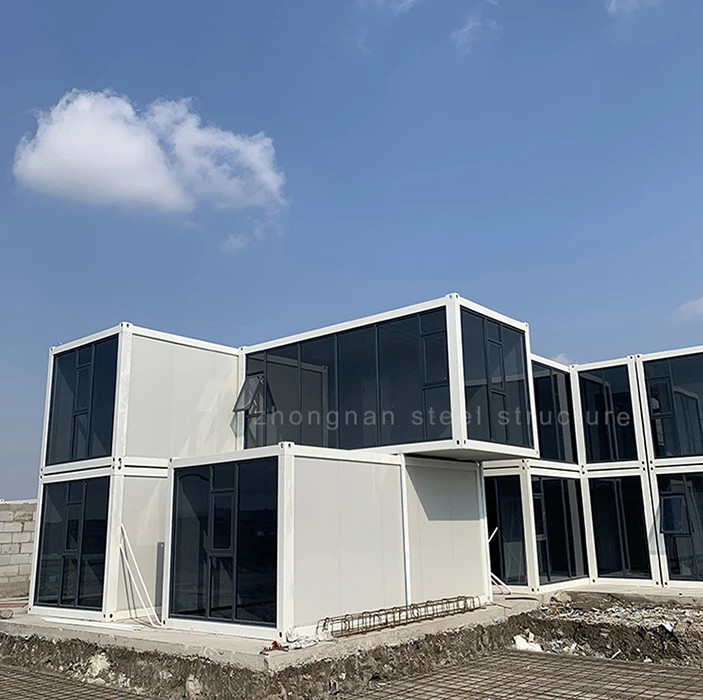 Изготовленные на заказ, низкая стоимость, сборные модульные контейнеры для транспортировки, сборные квартирные здания