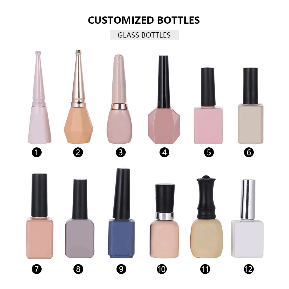 High Quality Factory Wholesale Nail Polish Gel 7.5 ml OEM Bottles ,Private Label 148 Colors Soak Off Led Nails Polish