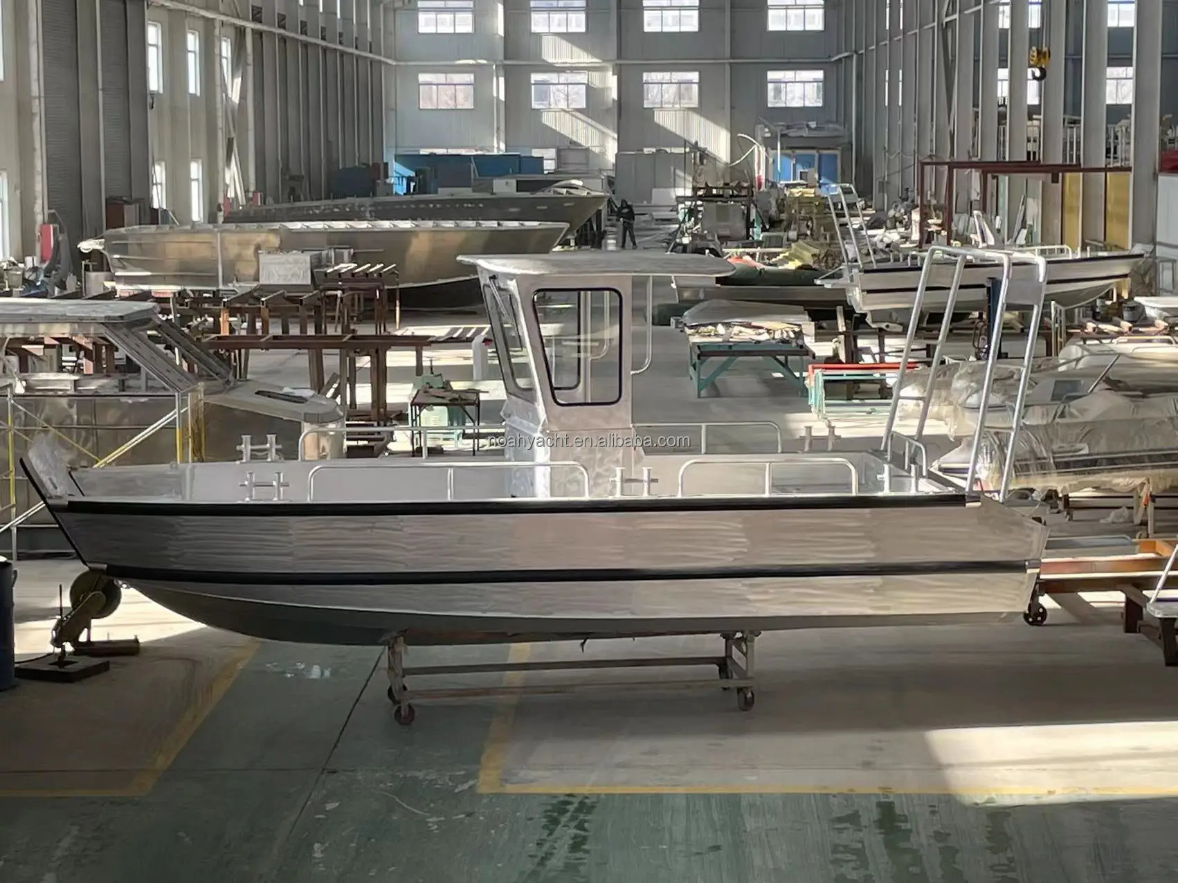 Алюминиевый десантные Рабочая баржа лодка для продажи