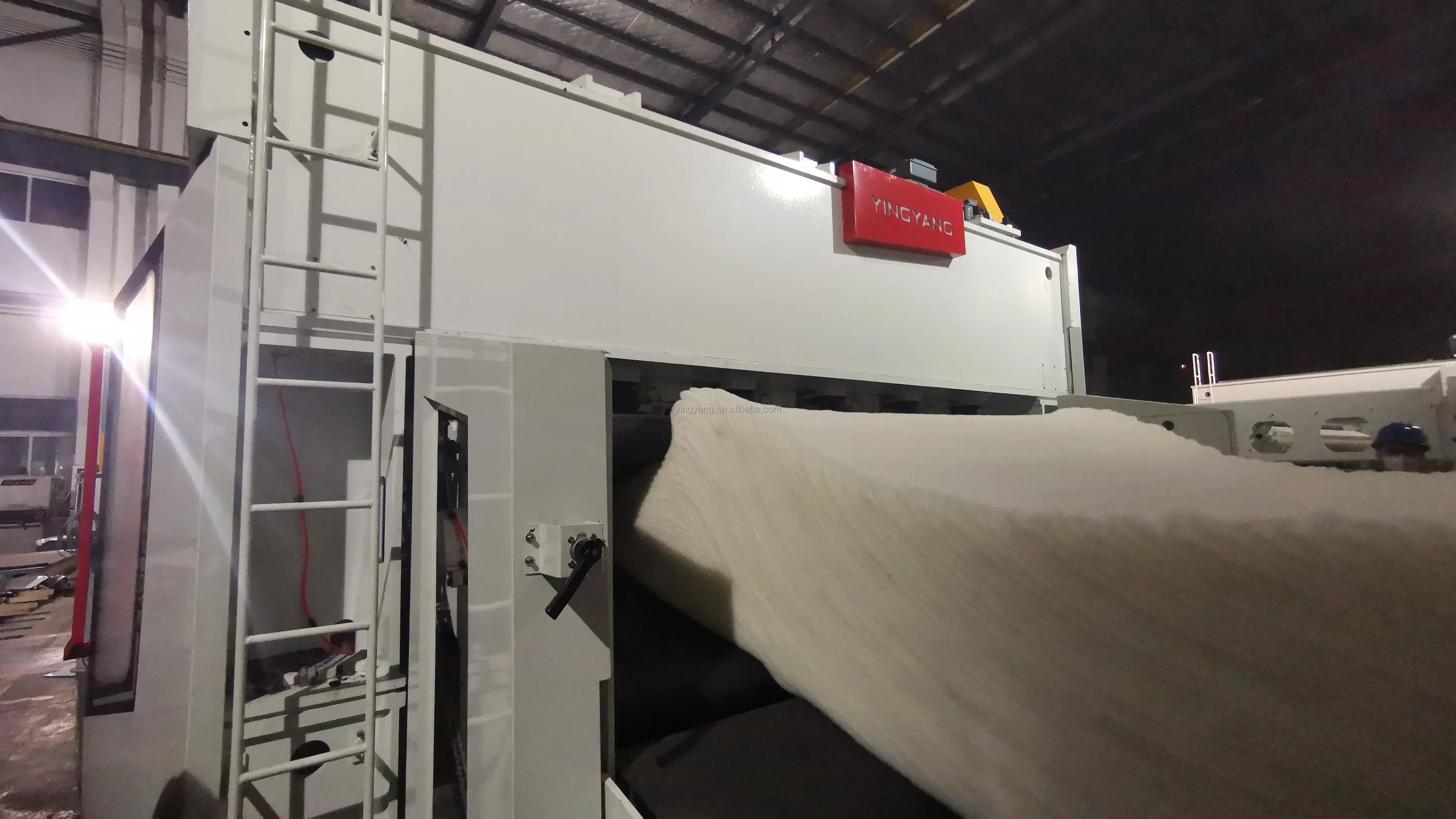 Ying Yang needle punched wool felt nonwoven production line needle punching machine fiber opener cross lapper machine