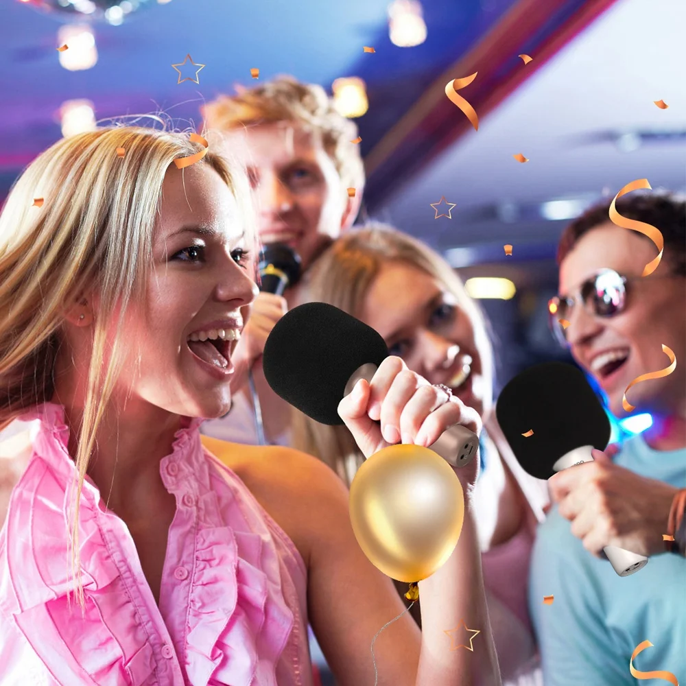 MAONO Portable Handheld Wireless Karaoke Microphones with Speaker for Singing Home KTV Party Amazing Christmas Gift Karaoke Mic