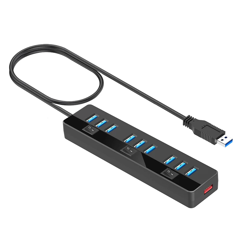 USB C Docking Station 10 Port USB 3.0 Data Hub 8 ports 4 ports Laptop USB Hub for Dell HP Lenovo MacBook