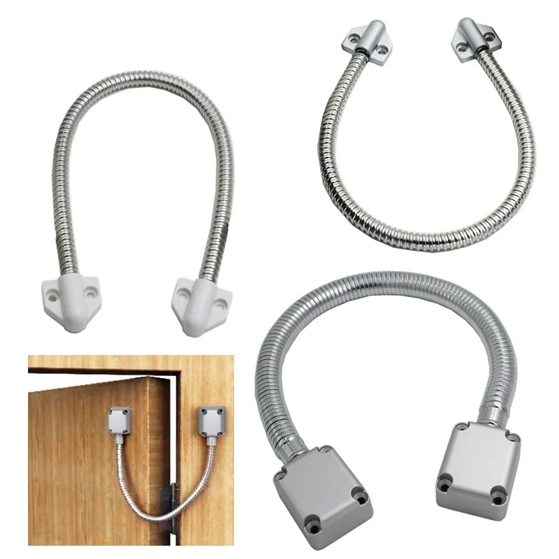 Stainless Steel Electric Power Transfer Armored Cable Door Loop For Exposed Mounting