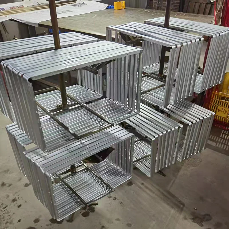 competitive price custom tube profile metal bending and cutting aluminum solar frame fabrication services