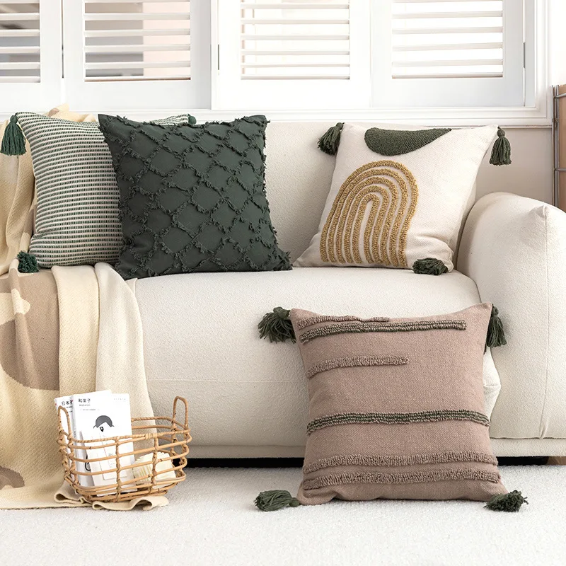 Royal Tufting Turkish Pillow Covers Manufacturers Vintage Crochet Pillowcase With Tassels