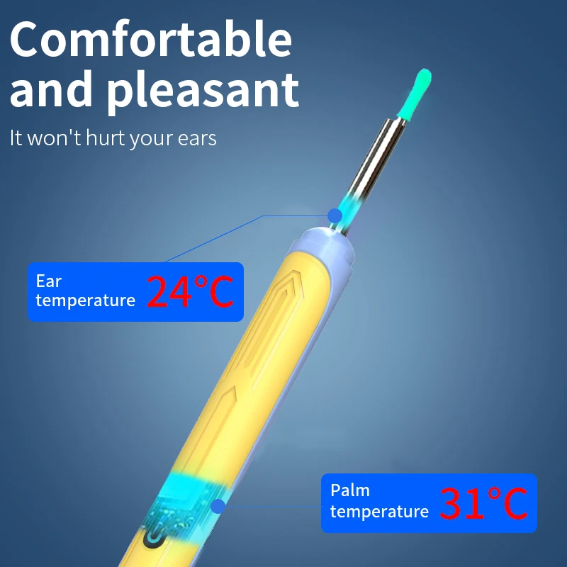 WIFI wireless  waterproof camera Silica gel ear cleaning otoscope endoscope