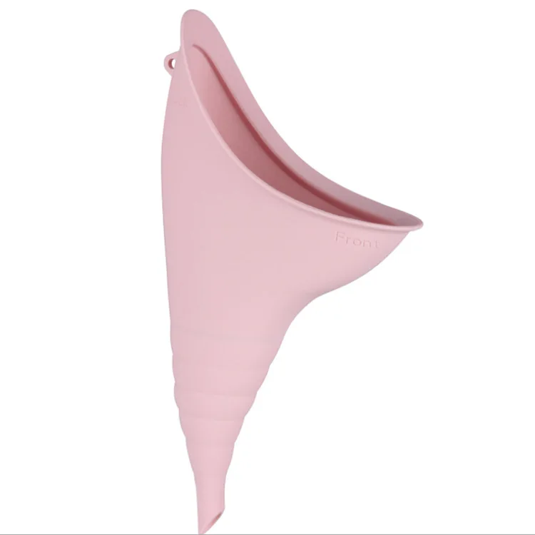 Custom 100% Food Grade Silicone Reusable Urinal Funnel Portable Female Urination Device