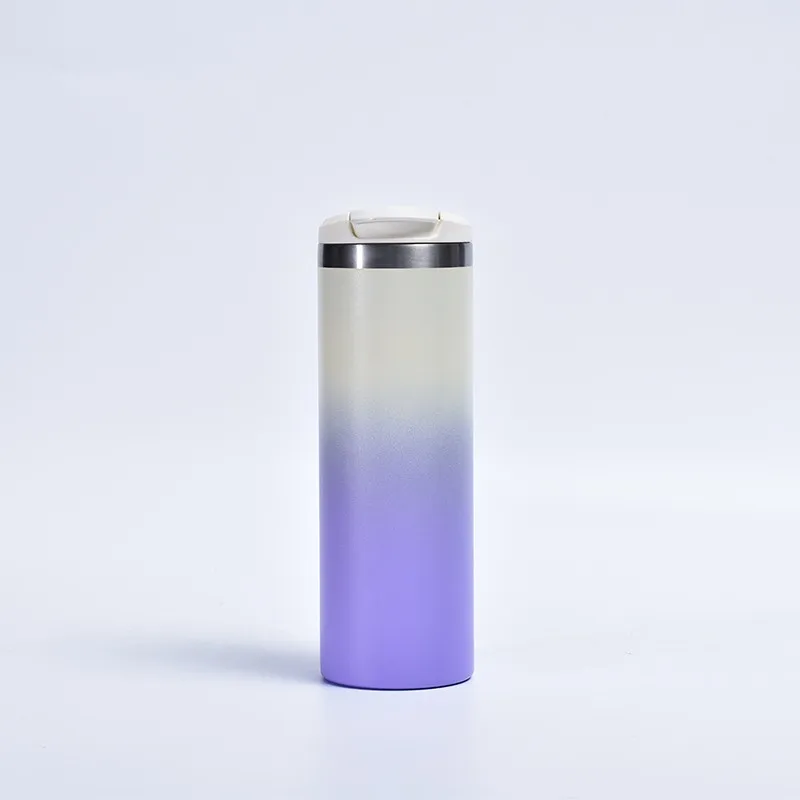 Factory Stainless Steel Bottles Portable Water Bottle with Bounce Lid 12oz 14oz Water Flask