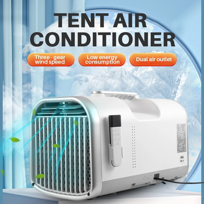 Seetek Portable Air Conditioner Car AC for Camping Efficient Cooling Outdoor Events Energy-saving 12 24V 110V 220V White DC 400W