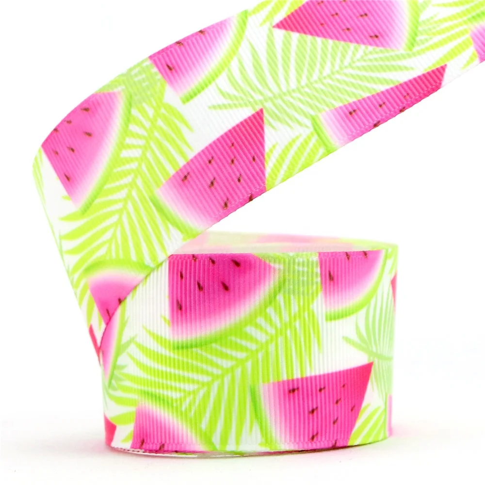 New Design 3 Inch 75mm Custom Printing Designer Grosgrain Ribbon