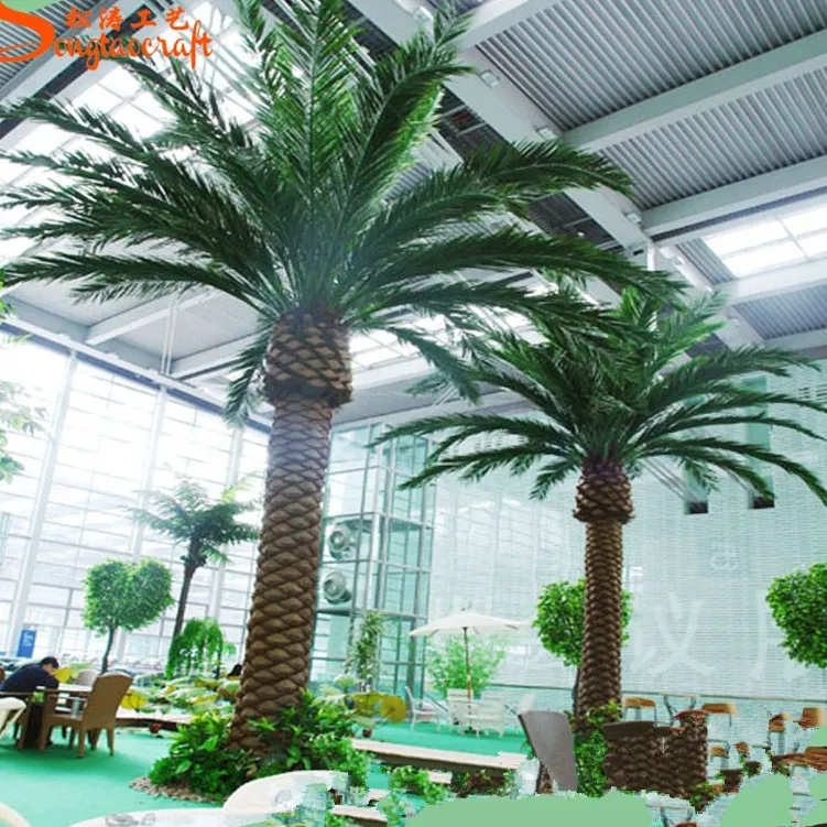 Большие уличные искусственные пальмы в Китае украшают отели, вечеринки, открытые пространства