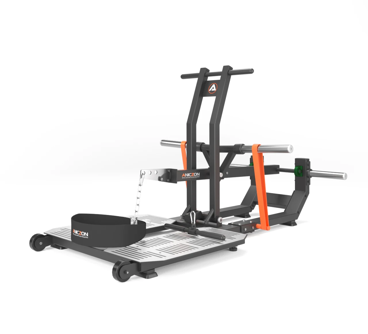 Belt Squat  Gym Equipment Rhinoceros Squat leg stretching glute hip thrust machine