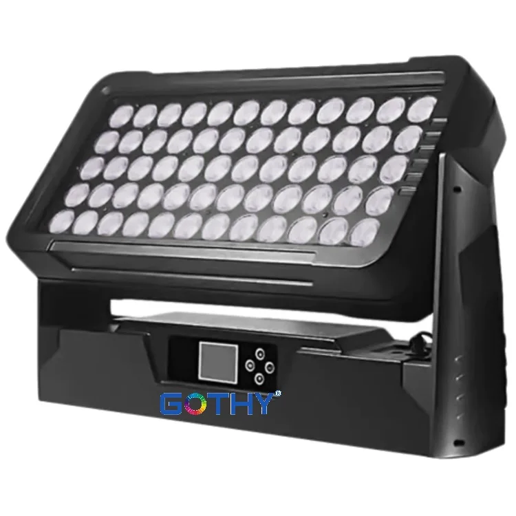 Controllable dmx led lighting 60x10w city color led outdoor for building