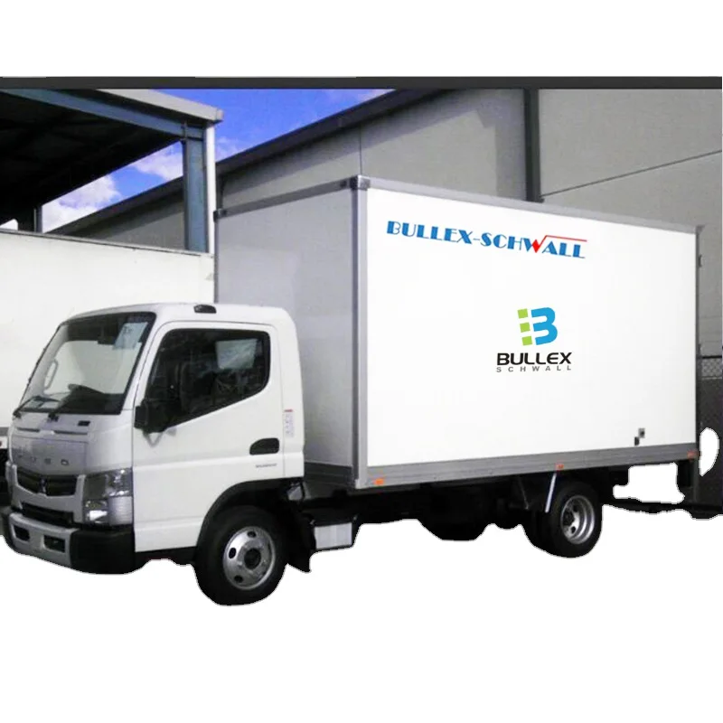 Germany technology CKD/CBU/SKD Customized Light Weight Dry Cargo Transport Van Box Truck van body fiberglass cargo box