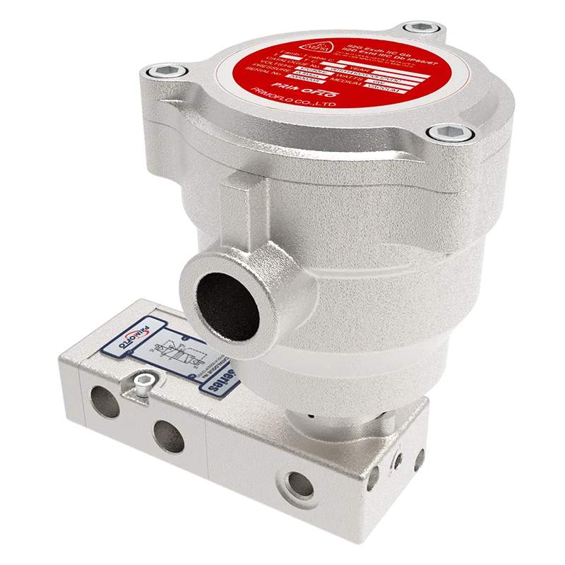 Primoflo Pilot Operated Solenoid Valve With Samson Control Valves Positioner 3730-5 For Pneumatic Control Valves