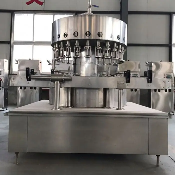 Automatic rotary negative pressure filling machine Equipment Juice drinks filling machine Whisky bottle filling machine