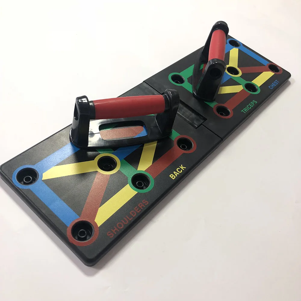 Custom Logo Foldable Push Up Board Folding Push Up Training Board Push-up Board