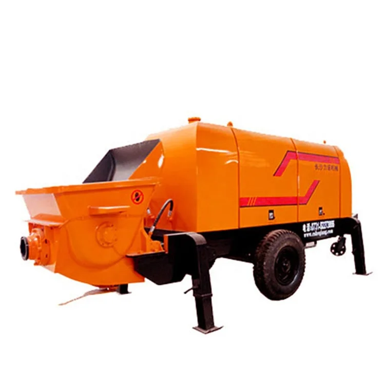 HBT-40 series Remote Control Portable  Electric or Diesel Concrete Pump Conveying Concrete Equipment