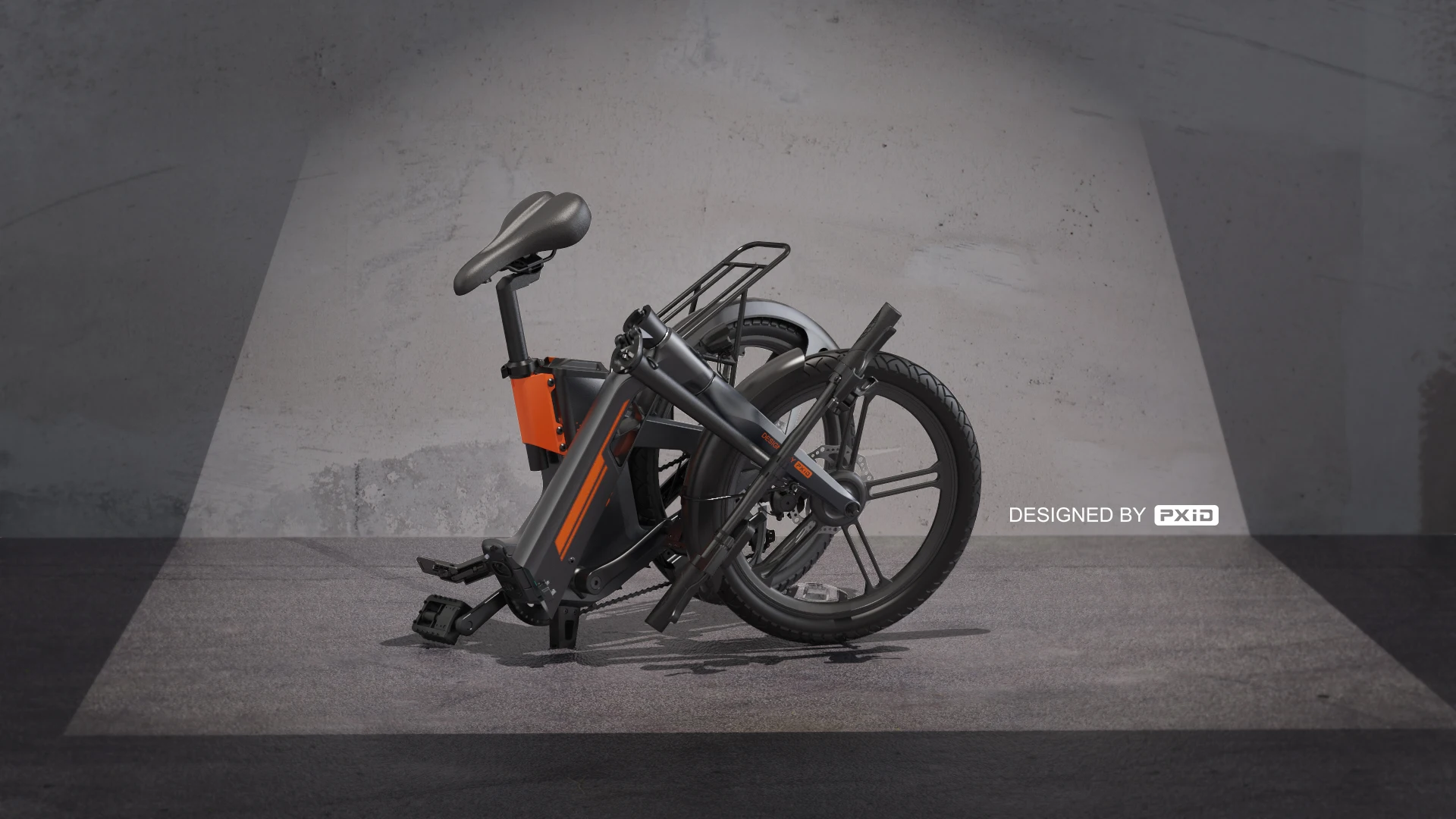 7 Speed Gear Electric Bicycle 2 Wheels 2022 Wholesale Folding Electric Bike 250W Motor  10.4Ah  E Bike with LED Display Adult