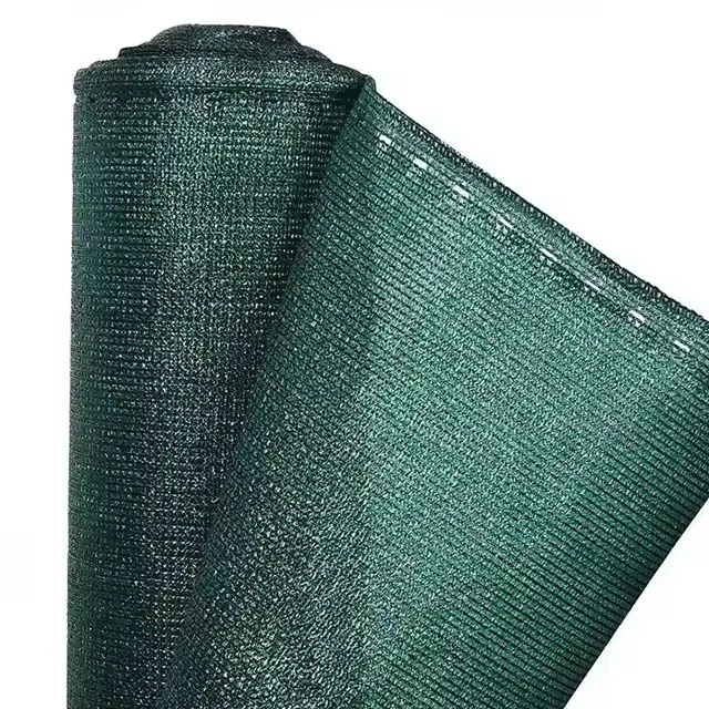 40% to 80% Shade Dark Green Agricultural Shade Net Greenhouse sun shade net roll
