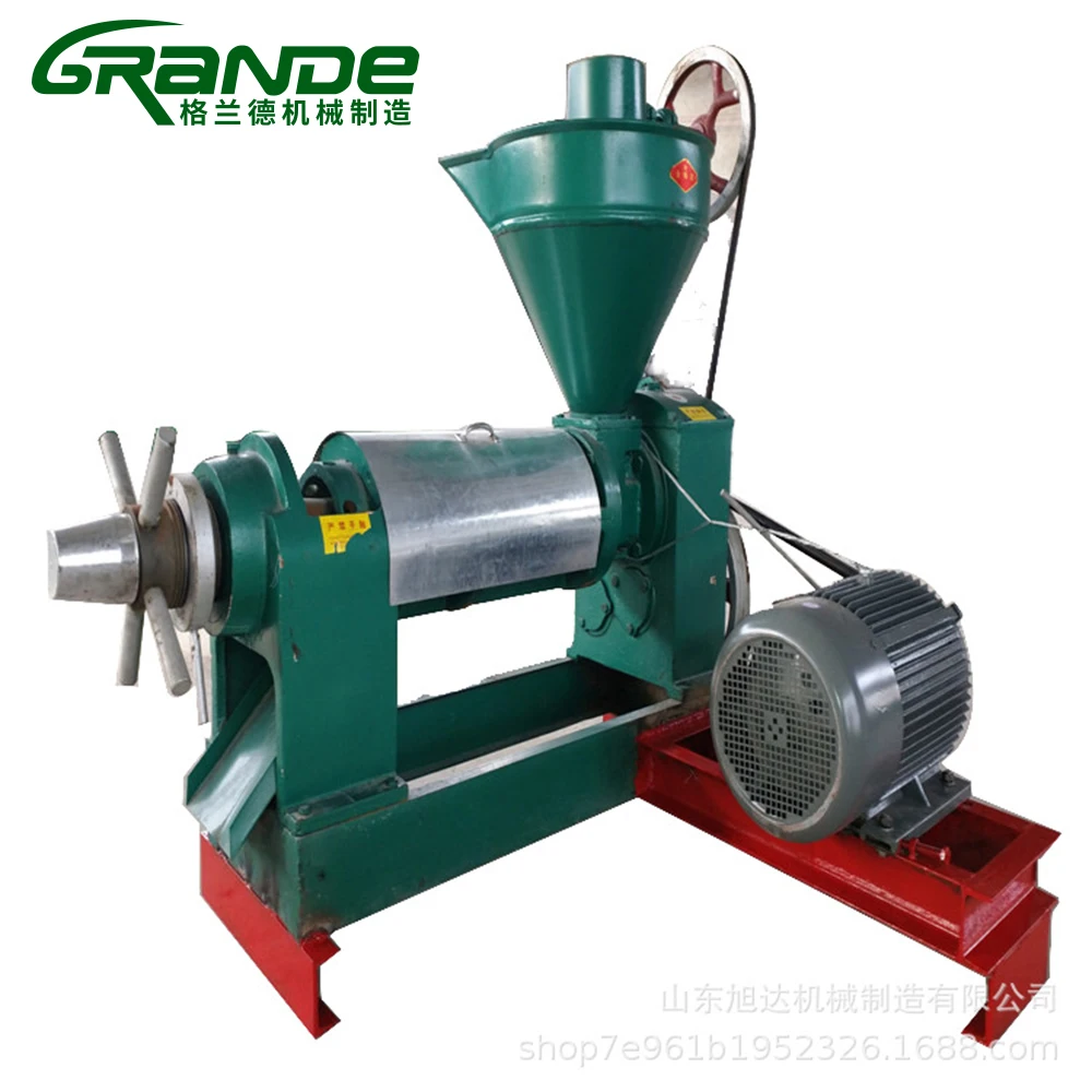 Peanut Rapeseed Oil Automatic Screw Press Machine Edible Peanut Oil Motor Coconut Oil Making Machine