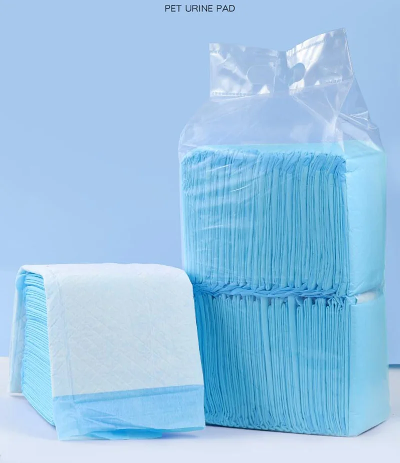 Non-Woven Fabrics OEM Waterproof Wholesale Puppy Diaper Training Disposable Pet Urine PEE Absorption and Potty Wee Pads