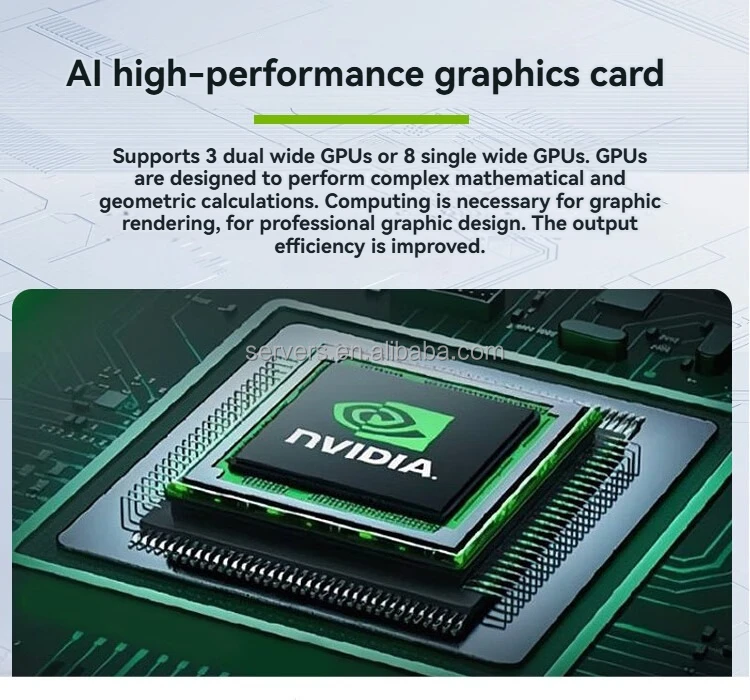 Оптовая продажа Thinksystem Sr660 V2 серебристая 4310 12 ядер 2 1 Г горячая замена Ecc Truddr4 оперативная память 2U стойка для Gpu-сервера