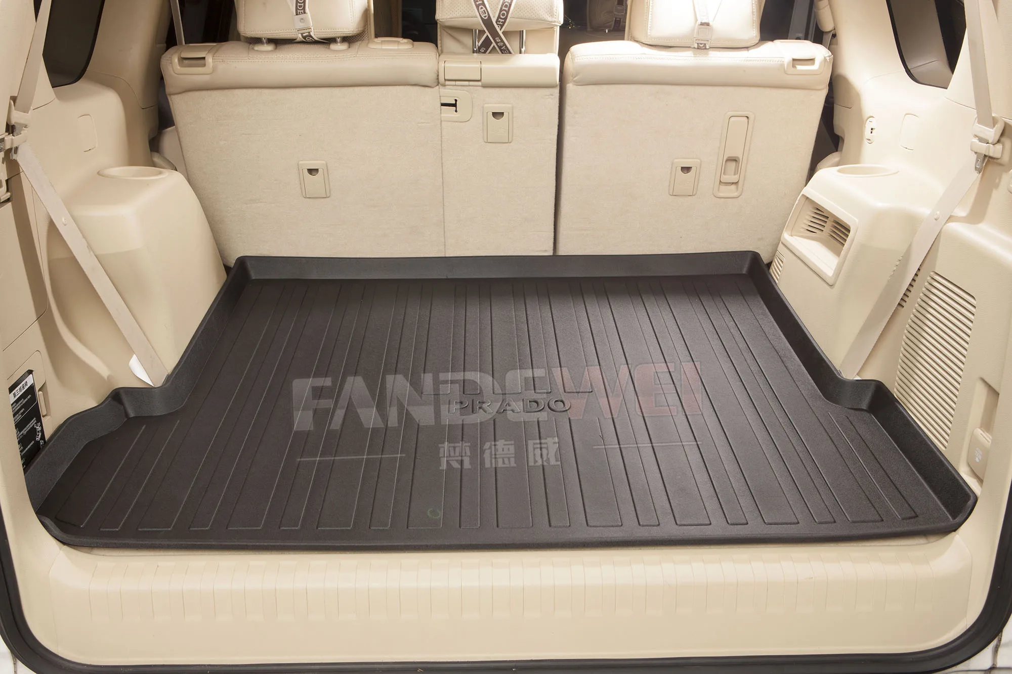 hot sale 3D car mats for Toyota Prado 150 waterproof anti-slip precise fitting TPE carpet auto interior protective accessories