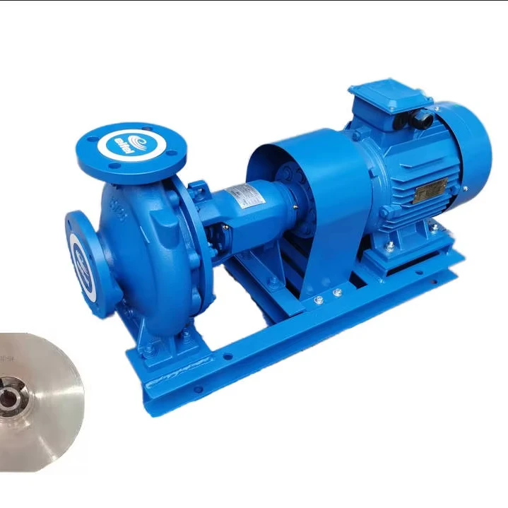 EKD Series Single-Stage End Suction Centrifugal Pump DIN24255/ISO9908 Standard Brass Impeller With B3 Motor