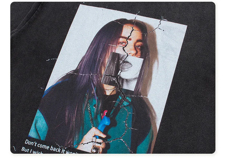 
2021 New Arrival oversized Fashion European unisex Tee Short Sleeve t shirt Custom Pyrograph tee 