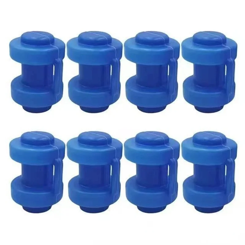 Trampoline Steel Pipe Top Cover Poles Replace Parts Caps PP Jumping Bed Covers Replaceable for Enclosure Supplies Child
