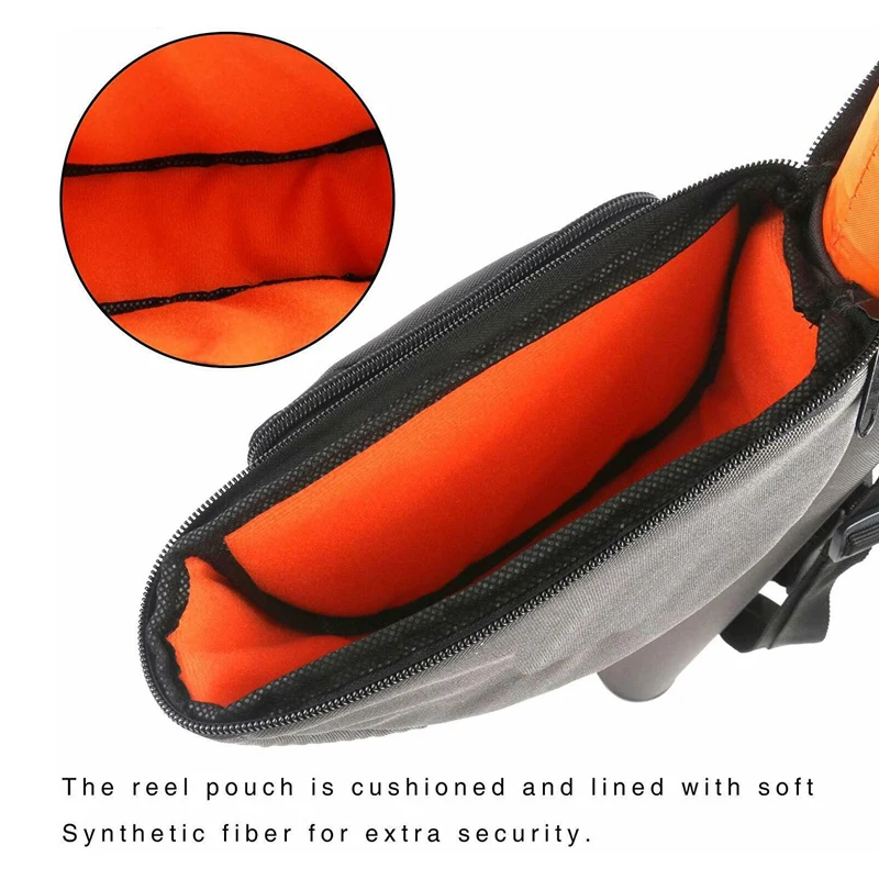Hard Shell Fishing Rod Bag Pc Multi-Functional Waterproof Fishing Rod Case Gear Bag