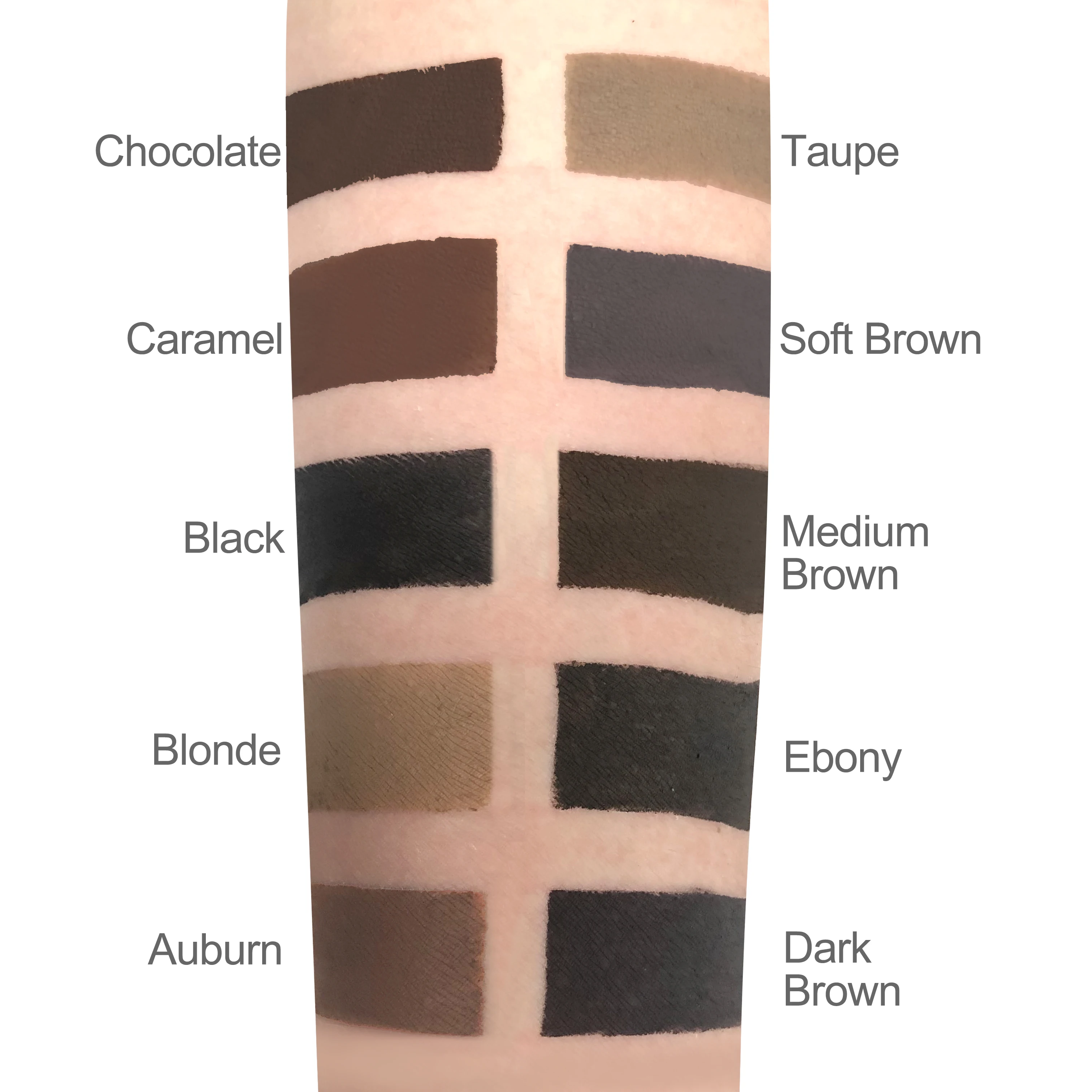 Wholesale Private Label Eyebrow Extensions Enhancers Makeup Eye Brow Filler Eyebrow Glue Gel Brown Waterproof Eyebrow Pomade