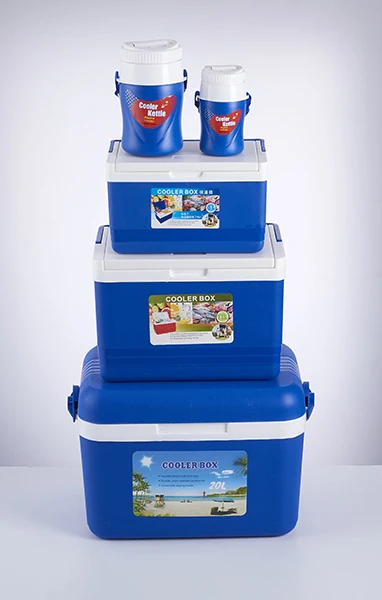 
6pcs cooler box and sports kettle set 